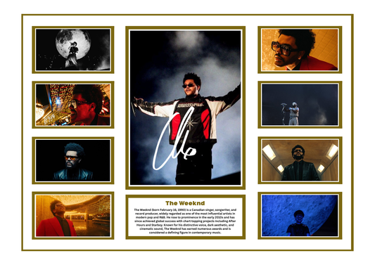 THE WEEKEND SIGNED FRAMED LIMITED EDITION MEMORABILIA